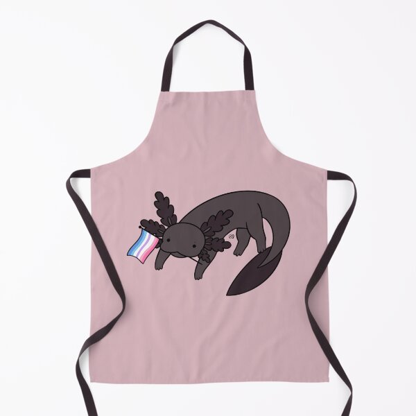 Item preview, Melanistic Pride Axolotl- Bigender designed and sold by AstralAbraxas.