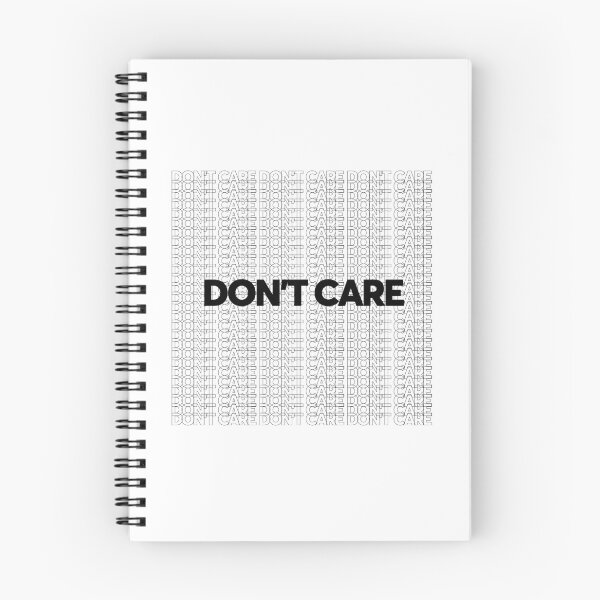 Item preview, I just don't care - Funny designed and sold by tuapekkong2001.