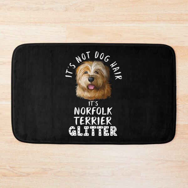 Item preview, It's not dog hair it's NORFOLK TERRIER glitter funny dog quote designed and sold by theshirtinator.