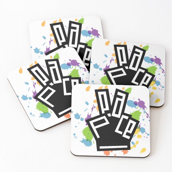 Item preview, PEACE Hand | PEACE Fingers Design with color splashes designed and sold by Rodney's Marketplace.