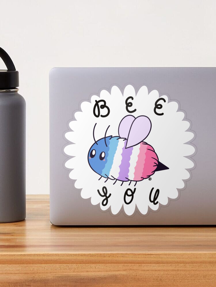 TBH creature / yippee / autism creature bigender pride flag Sticker for  Sale by sebritz