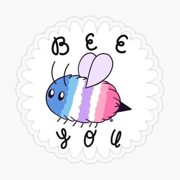 TBH creature / yippee / autism creature bigender pride flag Sticker for  Sale by sebritz