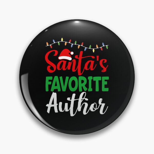Item preview, Santa's Favorite Author designed and sold by Bendthetrend.