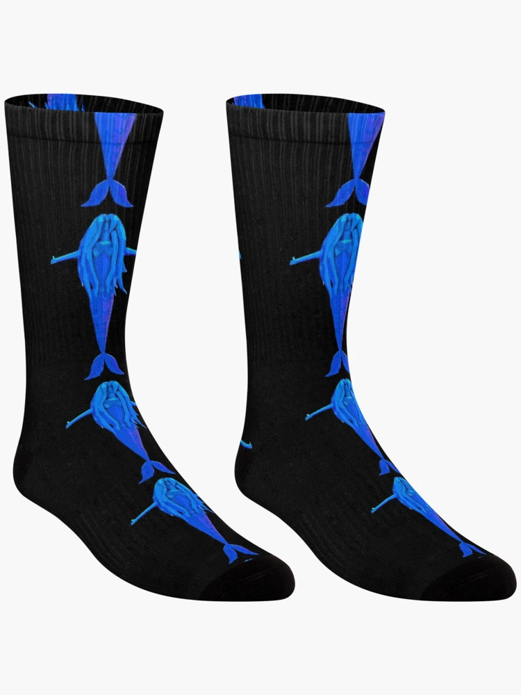 Thumbnail 3 of 5, Socks, Stylized Mermaid designed and sold by Razor3D.