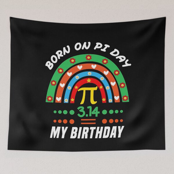 Item preview, Funny Born on Pi Day Birthday Happy Pi Day Mathematic Math Teacher for Pi Day 3.14 And Sience Lover designed and sold by beunique5.
