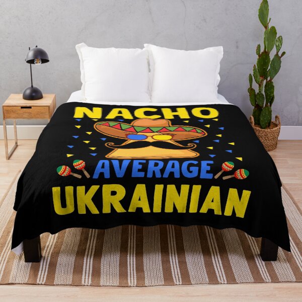 Item preview, Nacho Average Ukrainian Shirt Men Women Kids Heritage Ukraine Roots T shirt Hoodie Sweatshirt Mexican Ukrainian Tee Cinco De mayo designed and sold by aymob.