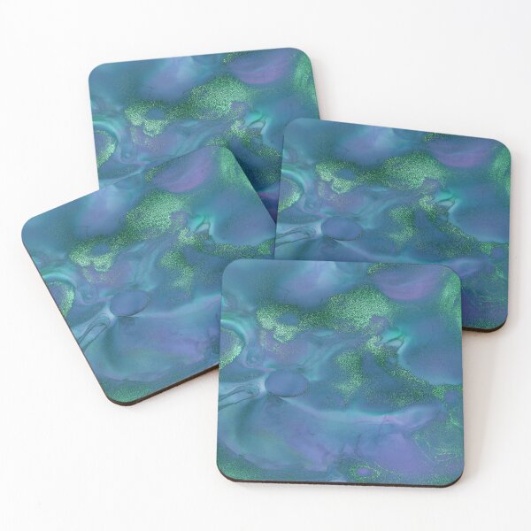 Item preview, Sparkling Ink Blue Green designed and sold by storyboxdesigns.