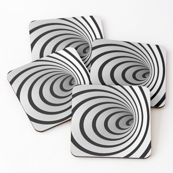 Item preview, 3D black-white spiral designed and sold by lerta.