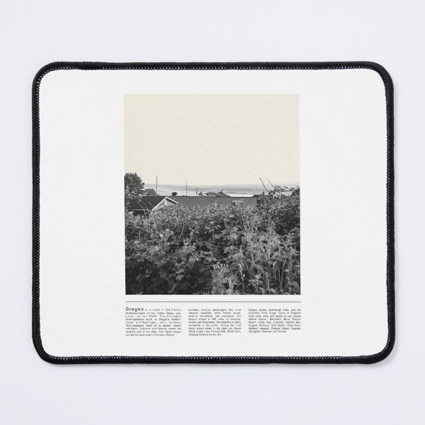 Item preview, Oregon Coast Travel Photography Minimalism-Black and White designed and sold by anthonylonder.