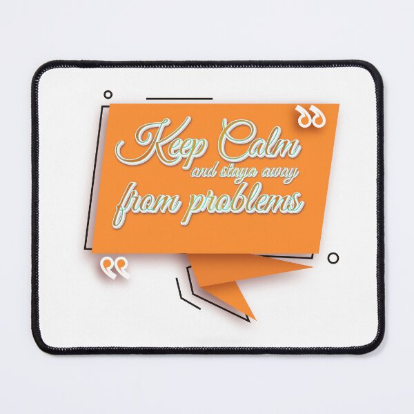 Item preview, Keep Calm And Stay Away From Problems designed and sold by roleshop.