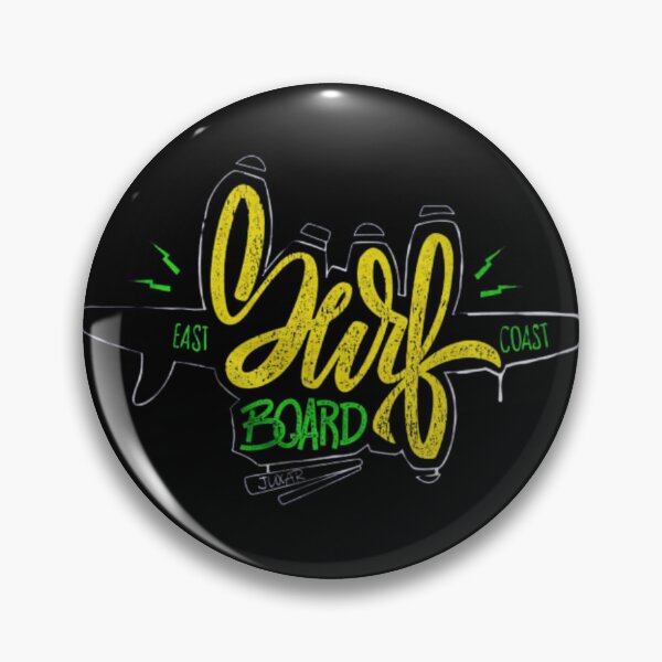 Item preview, Surf Board East Coast designed and sold by Bromos Merch.