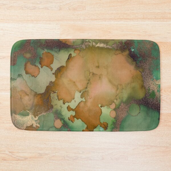 Item preview, Sparkling Ink Green Gold designed and sold by storyboxdesigns.