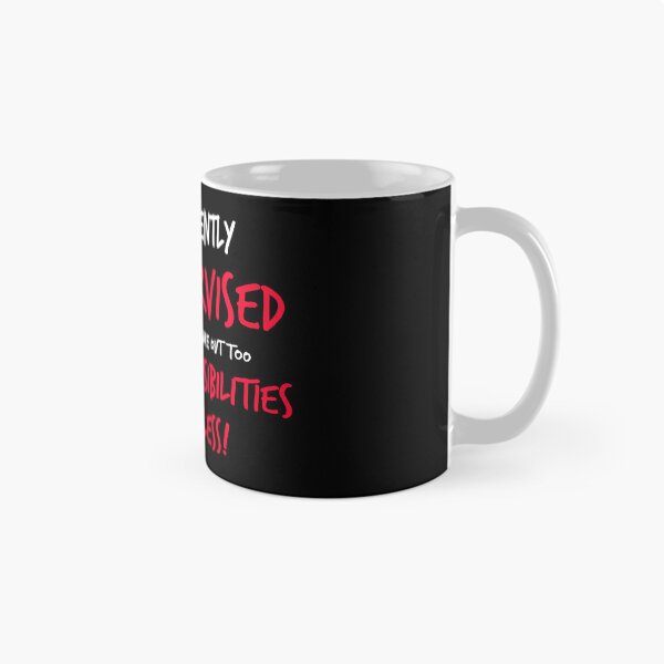 Item preview, I'm Currently Unsupervised, Novelty, Graphic, Sarcastic, Mens, Very Funny designed and sold by FARESS-GENTLE.