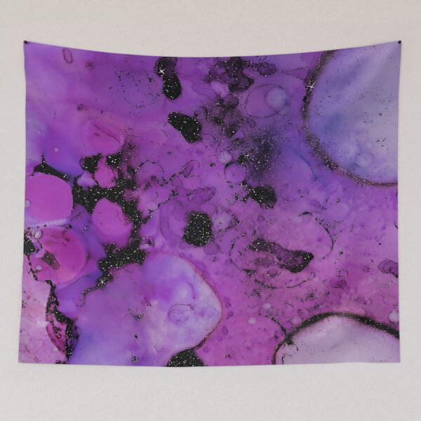 Item preview, Sparkling Ink Pink Black designed and sold by storyboxdesigns.