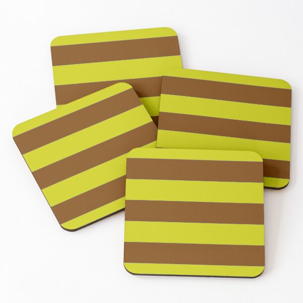 Item preview, brown and yellow hoops designed and sold by nigejohn.