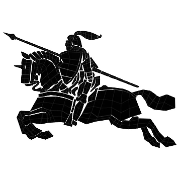 Artwork thumbnail, LowPoly Knight by Razor3D