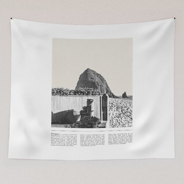 Item preview, Oregon Coast Travel Photography Minimalism-Cannon Beach designed and sold by anthonylonder.