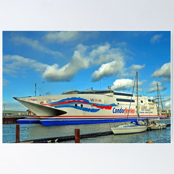 Item preview, Condor Ferries at Weymouth.Dorset uk designed and sold by lynn carter.