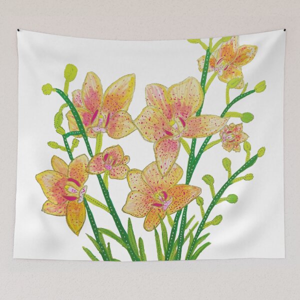 Item preview, Orange Orchids designed and sold by rajnidutta.