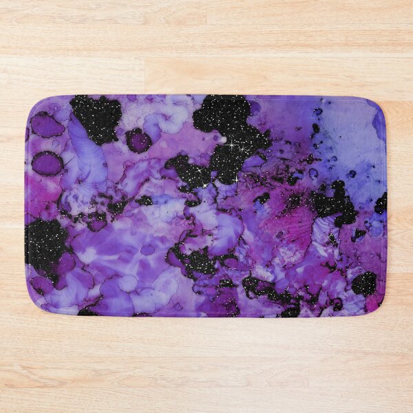 Item preview, Sparkling Ink Purple Black designed and sold by storyboxdesigns.