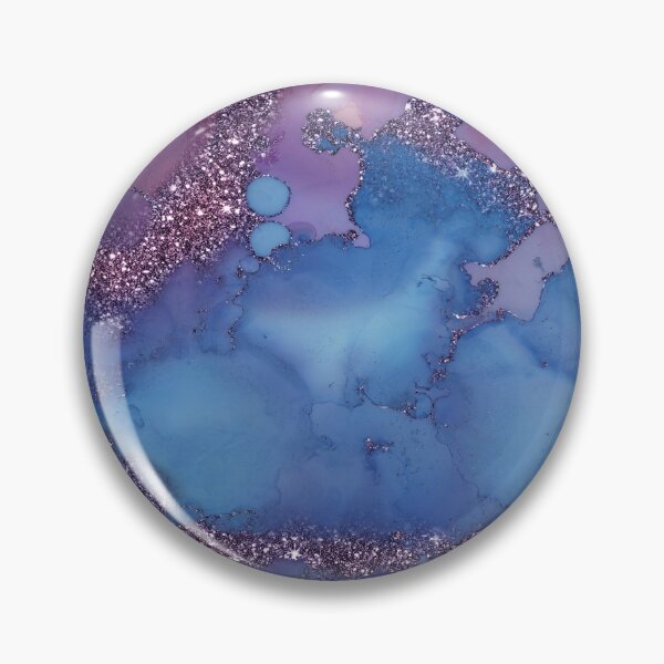 Item preview, Sparkling Ink  Purple Blue designed and sold by storyboxdesigns.