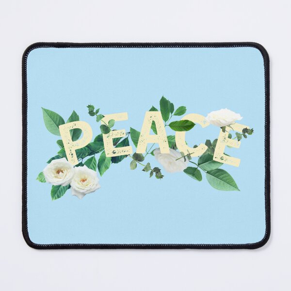 Item preview, PEACE Letters with Flowers designed and sold by leBoosh-Designs.