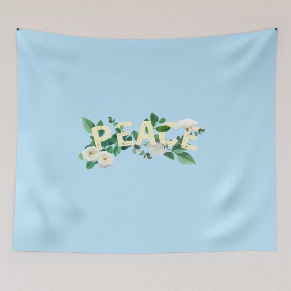 Item preview, PEACE Letters with Flowers designed and sold by leBoosh-Designs.