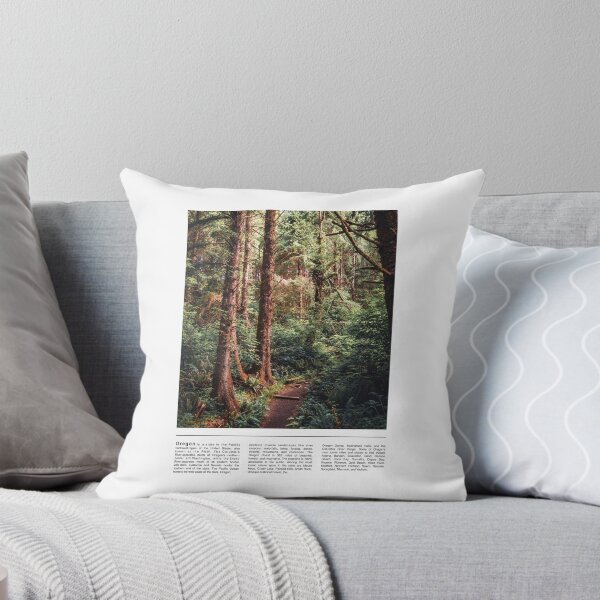Item preview, Oregon Coast Travel Photography Minimalism-Coastal Forest designed and sold by anthonylonder.