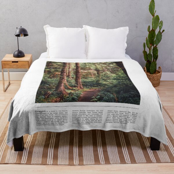 Item preview, Oregon Coast Travel Photography Minimalism-Coastal Forest designed and sold by anthonylonder.