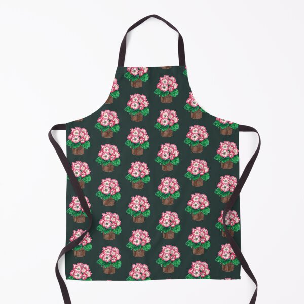 Item preview, Pink gloxinia in brown wicker pot (watercolor and gouache drawing) designed and sold by Alice-Moonbliss.