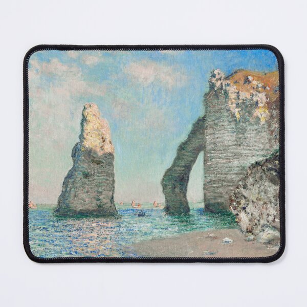 Item preview, The Cliffs at Étretat by Claude Monet designed and sold by see-the-fox.