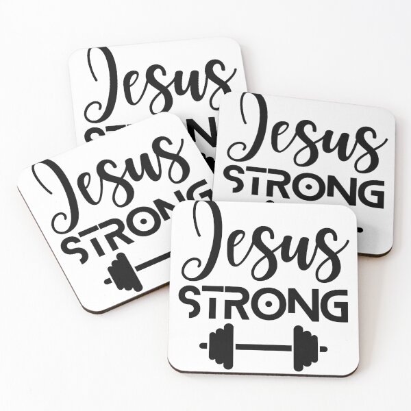 Item preview, Jesus Strong designed and sold by ThroughHisGrace.