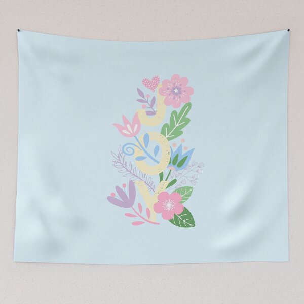 Item preview, JOY Letters with Flowers designed and sold by leBoosh-Designs.