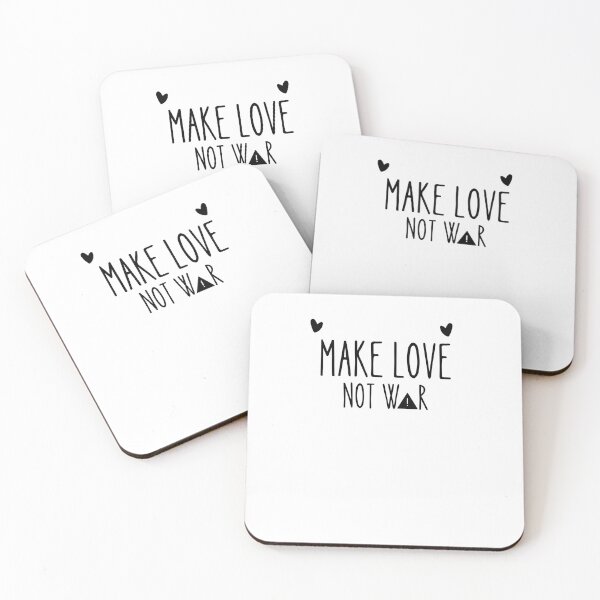 Item preview, make love not war designed and sold by jazzmode.