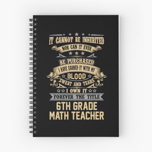 Item preview, 6Th Grade Math Teacher T Shirt - Forever The Title Job Gift Item Tee designed and sold by celiagomez456.
