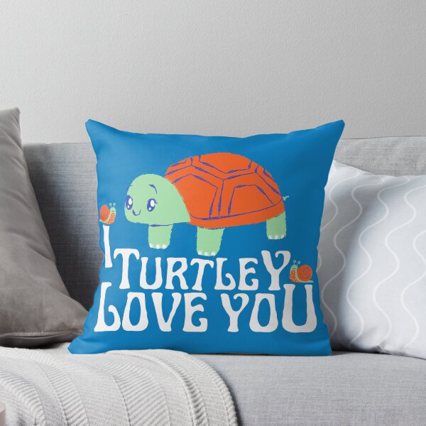 Item preview, Te amo tortuga lindo dicho divertido con una tortuga y caracoles coloridos designed and sold by WonkaDunkaDunk.