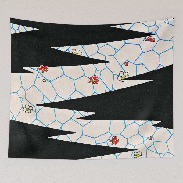 Item preview, Flowers on a footpath illustration from Bijutsu Sekai designed and sold by RyanCaudell.