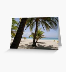 The beach Greeting Card