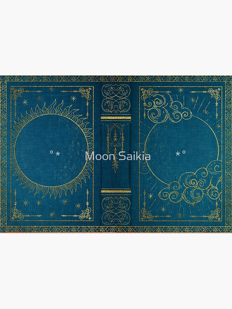 Mystical Dark Moon Vintage Style Grimoire (Leather, Gold) Hardcover  Journal for Sale by ‧͙⁺˚*・༓☾ Moon Saikia ☽༓・*˚⁺‧͙