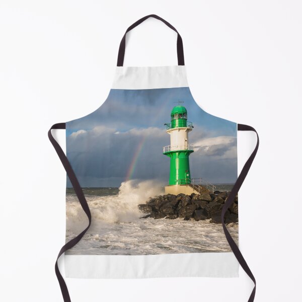 Item preview, Storm in the seaside resort of Warnemünde on the Baltic Sea designed and sold by dieterich.