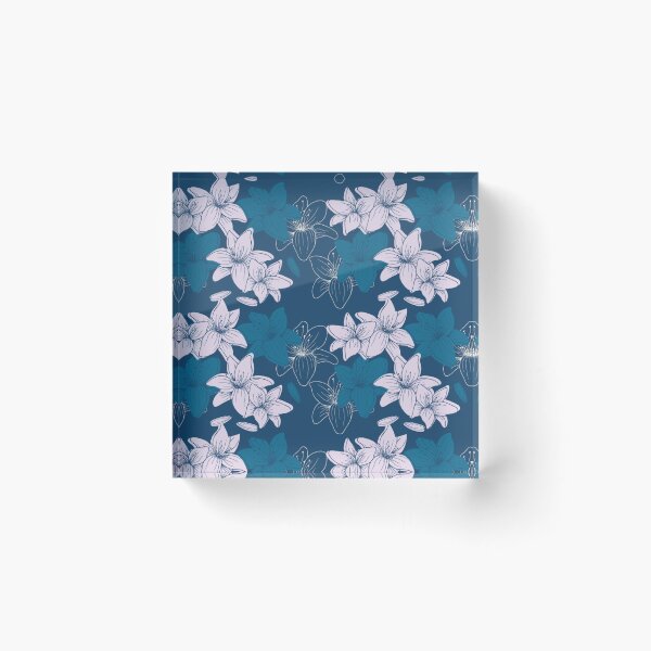 Item preview, lilly flower pattern designed and sold by divyankshijain.