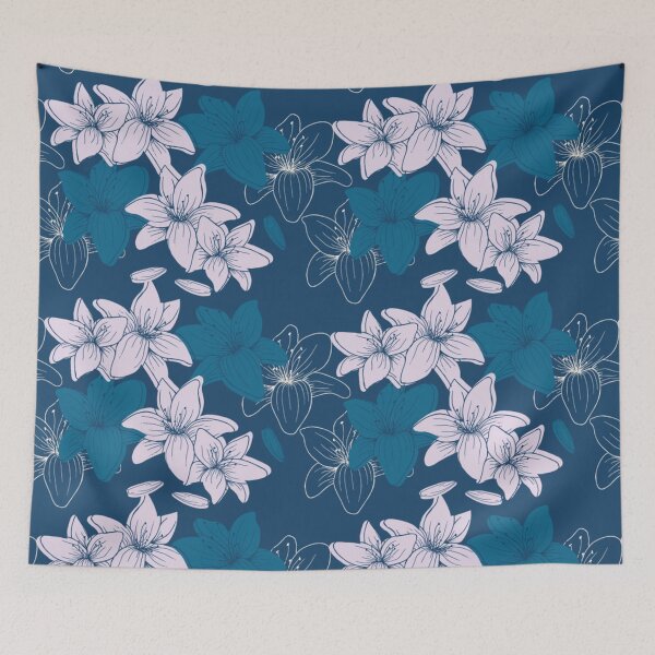 Item preview, lilly flower pattern designed and sold by divyankshijain.