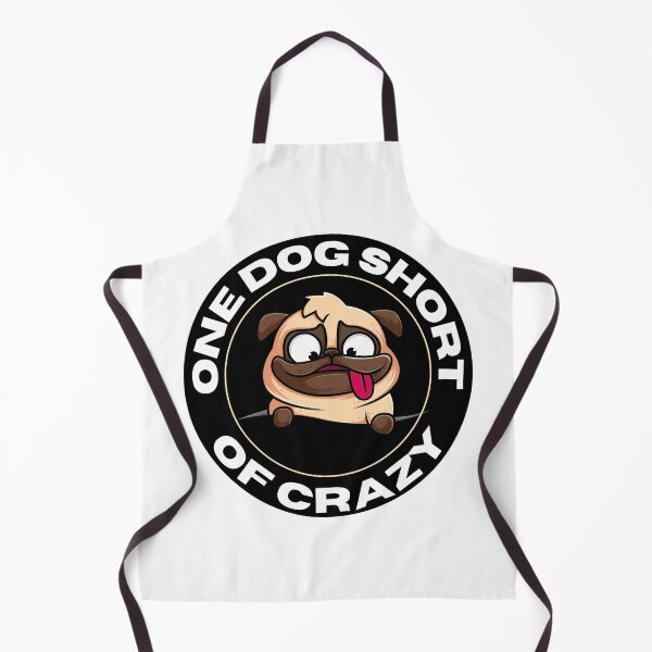 Item preview, One Dog Short Of Crazy | Funny Dog Lover designed and sold by RGRamsey.