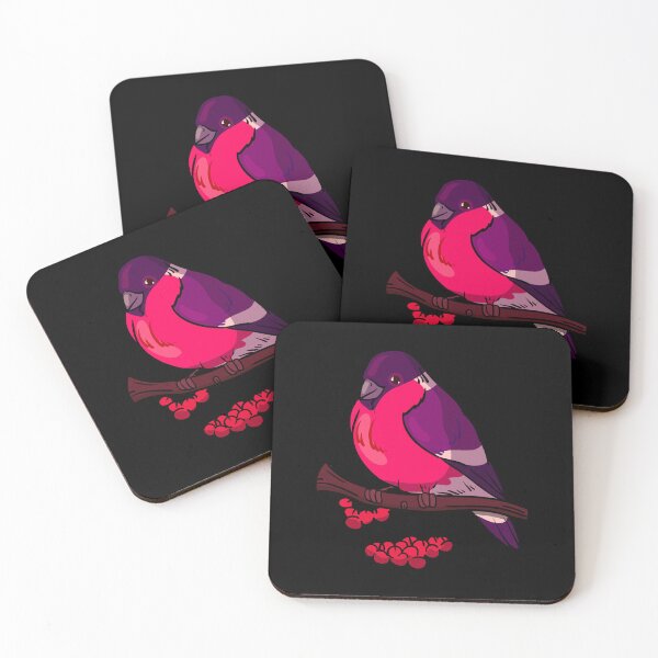 Item preview, Bullfinch on a tree branch (rowan) designed and sold by AliceMarr.