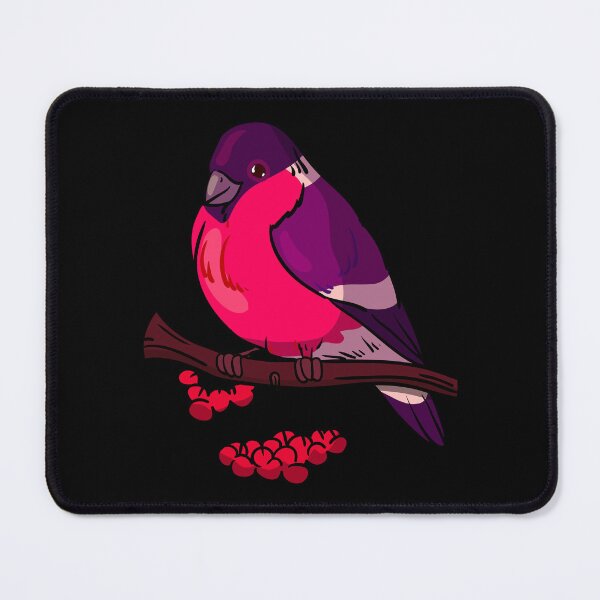 Item preview, Bullfinch on a tree branch (rowan) designed and sold by AliceMarr.