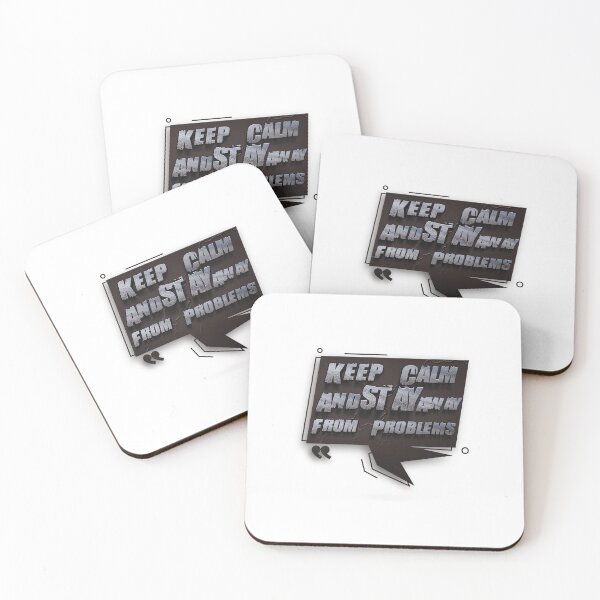 Item preview, Keep Calm And Stay Away From Problems designed and sold by roleshop.