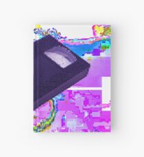 VHS GLITCH VAPORWAVE Hardcover Journal