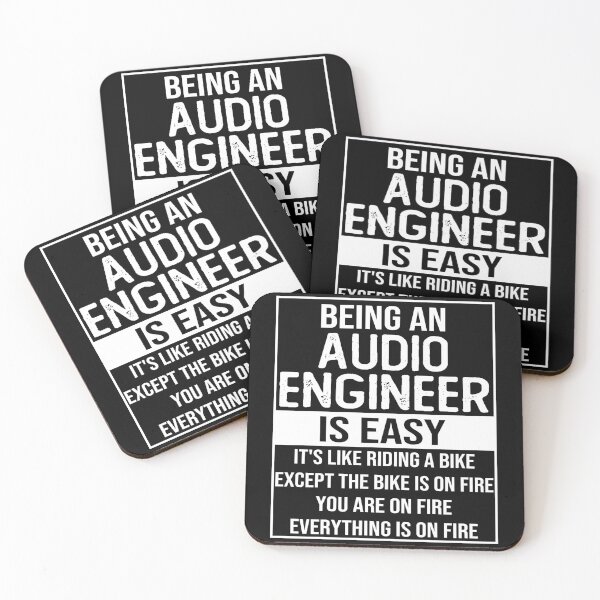 Item preview, Funny audio engineer saying: being an audio engineer is easy audio engineer gifts designed and sold by alaechamlal.
