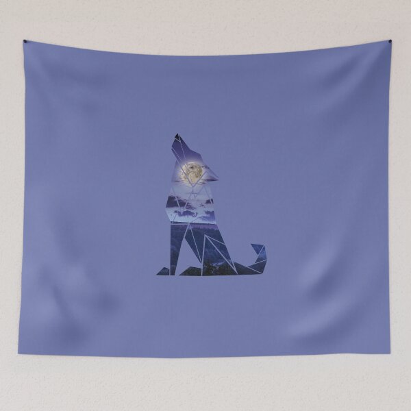 Item preview, Geometric wolf designed and sold by MrJean.