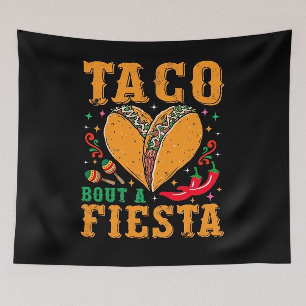 Item preview, Taco Bout A Fiesta Shirt, Taco Lover Shirt, Mexican Food Shirt, Loves Queso Shirt, Mexican Shirt, Cinco De Mayo Shirt, Tacos And Tequila designed and sold by aymob.